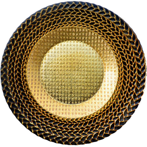 Lauress™ Embossed Round Charger Plate
