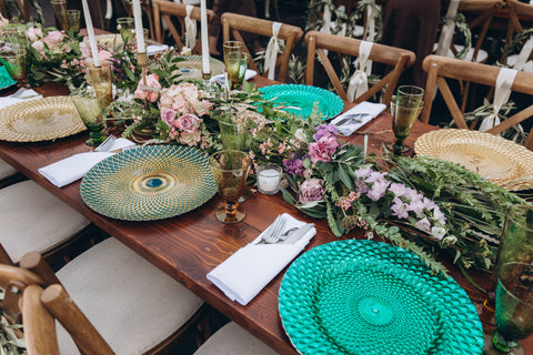 Wedding Charger Plate